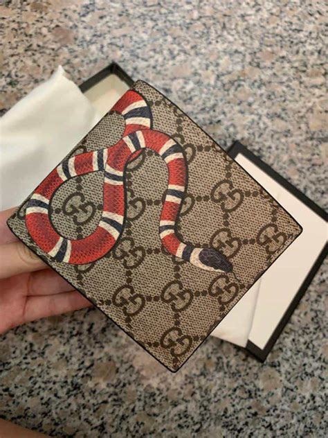 gucci kingsnake wallet real vs fake|authentic gucci gg.